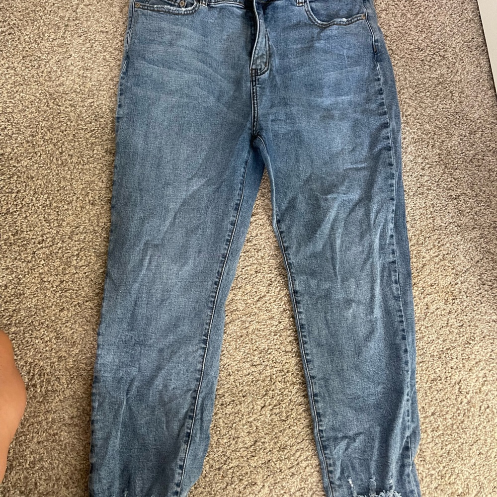 H&M Classic Blue Straight Leg Jeans